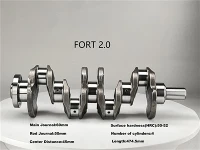 Gk2q6303CB Gk2q6300ca Bcoblue2.0 Crankshaft Għal Ford